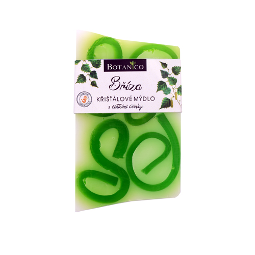 Botanico Jemné březové mýdlo / křišťálové rostlinné s glycerínem 100g