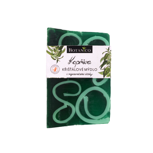 Botanico Jemné kopřivové křišťálové rostlinné mýdlo s glycerínem 100g