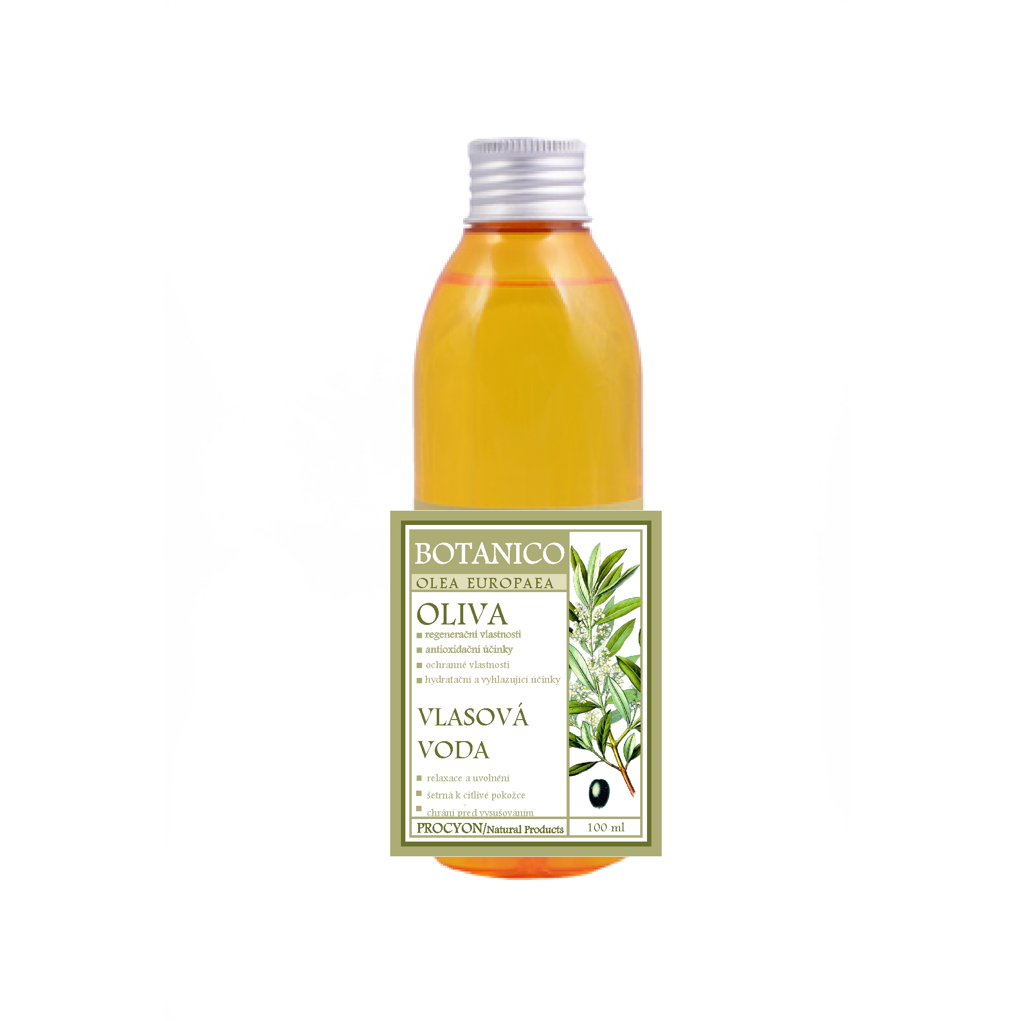 Botanico Vlasová voda pro lepší růst vlasů Oliva 100 ml